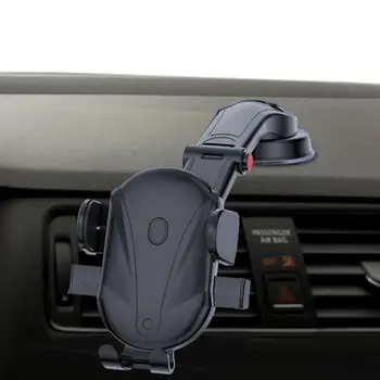 Держатель сотового телефона Автомобильный кронштейн для телефона, вращающийся на 360 градусов, автомобильная подставка для GPS, подставка для смартфона, совместимая с 4-7 дюймовым мобильным устройством - Изображение 1  