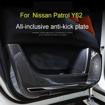 Полностью закрытая цельная Противоударная накладка на дверь автомобиля для Nissan Patrol Y62 2010-2022 Аксессуары для интерьера - Изображение 1  