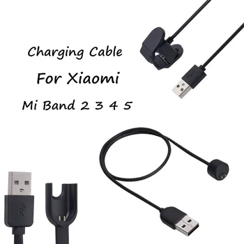 Провод для Xiaomi Mi Band 5 4 3 2 Смарт-Браслет Браслет для Mi Band 5 Кабель Для Зарядки Mi Band 4 3 Usb Кабель Для Зарядного Устройства - Изображение 1  