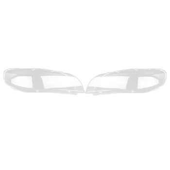Слева + Справа для Volvo S80 S80L 2008-2015 Крышка Объектива Автомобильной Фары Переднего Головного Света, Абажур, Крышка Корпуса Лампы, Прозрачная - Изображение 1  