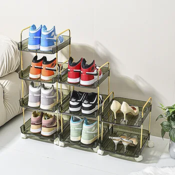 большая Простая стойка для обуви В гостиной Может быть стойка для хранения спортивной обуви на высоких каблуках, шкаф для обуви в спальне, Органайзер для обуви в общежитии - Изображение 2  