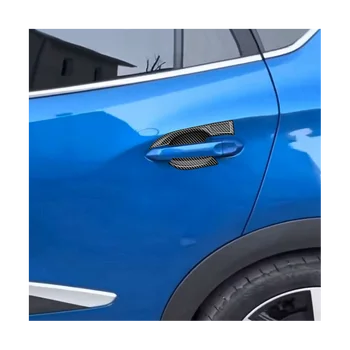 Для E34 -E34 2021-2023 Дверная ручка автомобиля, накладка крышки чаши, рамка дверной ручки, декоративные наклейки из карбона - Изображение 2  