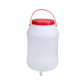 Бочка для хранения воды с держателем для бутылки с водопроводной водой для пикника, пеших прогулок на открытом воздухе - Изображение 1  
