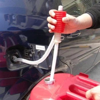 Автомобильный сифонный насос для перекачки топлива Масляный Сифон Ручной насос для перекачки жидкости - Изображение 2  