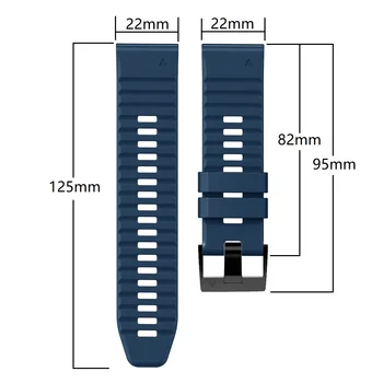 Новый 22 мм Быстроразъемный Силиконовый Ремешок Для Часов Huami Amazfit Falcon Ремешок Для Часов Amazfit Falcon Браслет Easyfit Wristband - Изображение 2  