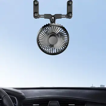 Автомобильный Вентилятор Вентилятор для грузовика С сильным Ветром Автомобильный Регулируемый Вращающийся на 360 Градусов Малошумный Легкий Вентилятор для циркуляции воздуха - Изображение 1  