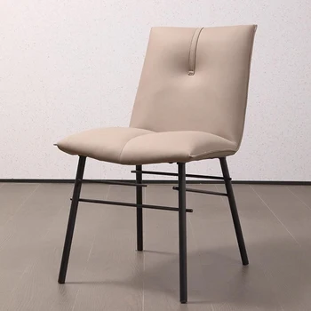 Роскошные офисные обеденные стулья Nordic Designer Lounge Кухонные Салонные обеденные стулья Уличные гостиничные Современные стулья Cadeira для гостиной - Изображение 1  