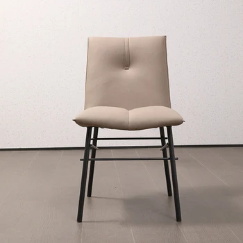 Роскошные офисные обеденные стулья Nordic Designer Lounge Кухонные Салонные обеденные стулья Уличные гостиничные Современные стулья Cadeira для гостиной - Изображение 2  