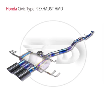 Клапан производительности выхлопной системы из титанового сплава HMD Catback подходит для глушителя Honda Civic Type-R для автомобилей - Изображение 1  