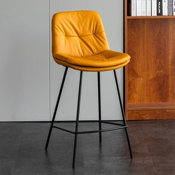 Декоративный барный обеденный стул Вспомогательный обеденный стул для переодевания В комплекте с эргономичной дизайнерской мебелью Sedie Sala Da Pranzo GG - Изображение 1  