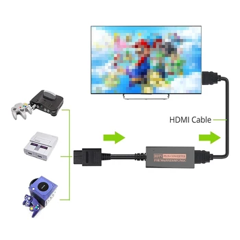 Адаптер-конвертер игровой консоли P9YE для полноцифрового кабеля NGC/SNES - Изображение 2  