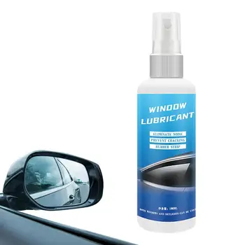 Силиконовая смазка для автомобиля, 100 МЛ, смягчитель резины для стеклоподъемников автомобильных дверей, Многослойная смазка для распыления для устранения шума и - Изображение 1  