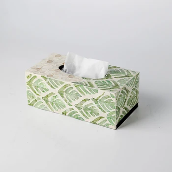 Креативная коробка для салфеток в виде ракушки в скандинавском стиле, всасывающая коробка для салфеток для лица, настольный держатель для салфеток, кухонные принадлежности - Изображение 2  