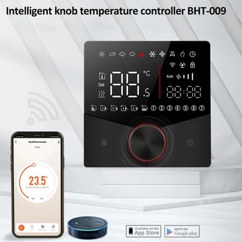 WIFI Умный термостат Цифровой регулятор температуры Smart Life APP Control ЖК-дисплей Еженедельный программируемый термостат для дома - Изображение 1  