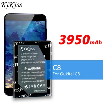 Сменный аккумулятор мобильного телефона емкостью 3950 мАч для Oukitel C8 - Изображение 2  