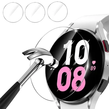 3ШТ HD Закаленное Стекло Для Samsung Galaxy Watch6 Classic 47 мм 43 мм 44 мм 40 мм Sumsung Watch 6 Smartwatch Защитные Пленки Для Экрана - Изображение 1  