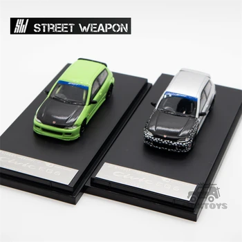 Street Weapon SW 1: 64 Honda EG6 Таиланд Тест ложки, Отлитая под давлением модель автомобиля - Изображение 1  