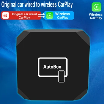 Беспроводной мини-Carplay для Toyota Honda Mazda Nissan Camry Suzuki Subaru Citroen Audi Mercedes Kia Ford Opel IOS15 Spotify BT - Изображение 1  