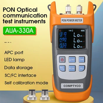 Ручной Волоконно-оптический Измеритель мощности PON AUA-330A/U FTTX/ONT/OLT 1310/1490/1550 нм - Изображение 1  