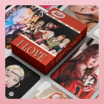 KAZUO 55 шт. (G) I-DLE Альбом в стиле ню Lomo Card Kpop фотокарточки Серия открыток - Изображение 1  