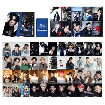 Kpop Idol 55 шт./компл. Lomo Card ATEEZ Безграничный Альбом Открыток Новая Коллекция Подарков Для любителей Фотопечати - Изображение 2  