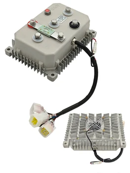 Сильноточный асинхронный двигатель переменного тока с контроллером Kelly 36V 48V 72V 84V 400A 450A 500A 600A 700A - Изображение 2  