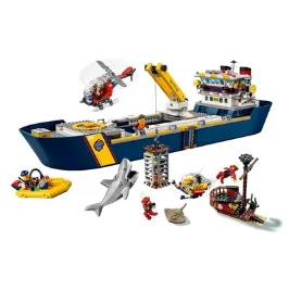 Набор моделей нового городского океанского разведывательного корабля 60026, игрушки для сборки строительных блоков, детский подарок на день рождения, подарок для мальчиков и девочек - Изображение 2  