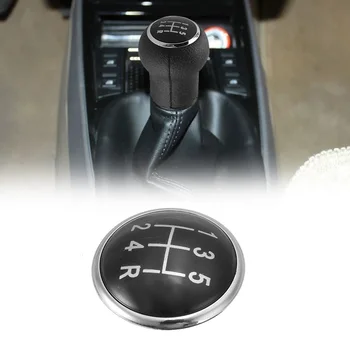 5-ступенчатая механическая ручка переключения передач автомобиля, крышка для Golf V MK5 2003-2009 - Изображение 2  