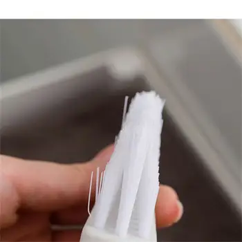Удобная щетка для чистки затирки для ванной комнаты с жесткой щетиной из полипропилена Высококачественная Мощная щетка для очистки зазоров в полу - Изображение 2  