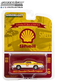 1: 64 1975 Chevrolet Chevelle Laguna High Simulation Отлитый под давлением автомобиль Модель автомобиля из металлического сплава коллекция детских игрушек подарки W18 - Изображение 1  