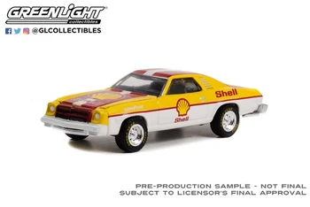 1: 64 1975 Chevrolet Chevelle Laguna High Simulation Отлитый под давлением автомобиль Модель автомобиля из металлического сплава коллекция детских игрушек подарки W18 - Изображение 2  