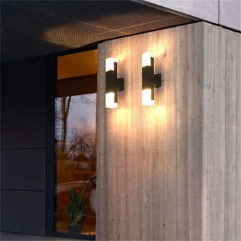Уличный бра ULANI Водонепроницаемый IP65 светодиодный Современный настенный светильник Креативный Декоративный Для внутреннего дворика, сада, крыльца, балкона - Изображение 2  