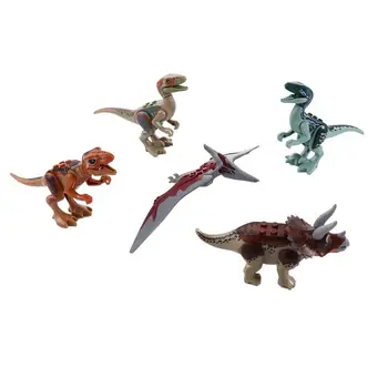 9 Стилей Фигурки динозавров юрского периода Детская Развивающая Игрушка Имитационная модель животного Коллекция Игрушек Подарок для мальчиков - Изображение 1  